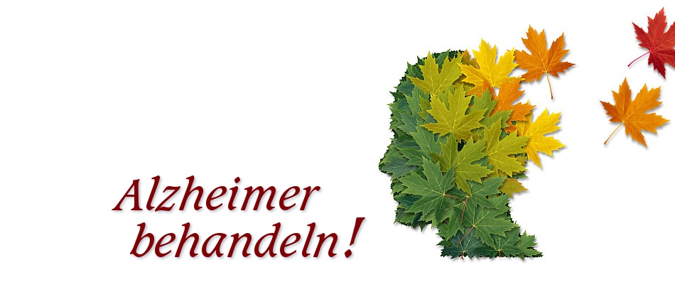 symbolischer Kopf aus Blättern, die weit wegfliegen